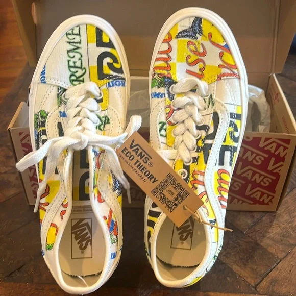 COPY - NWT Vans “Old School Tape” Sneakers Women’s 8, Men’s 6.5 New with Tag & … - Picture 3 of 14